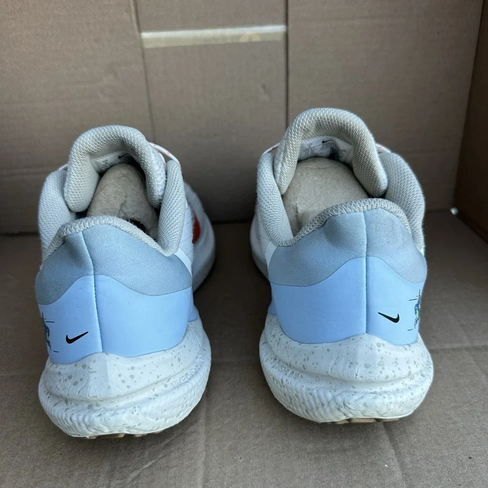Nike Air Winflo 9 Sail Celestine Blue Womens Size 9 Athletic Sneaker Gym Fitness